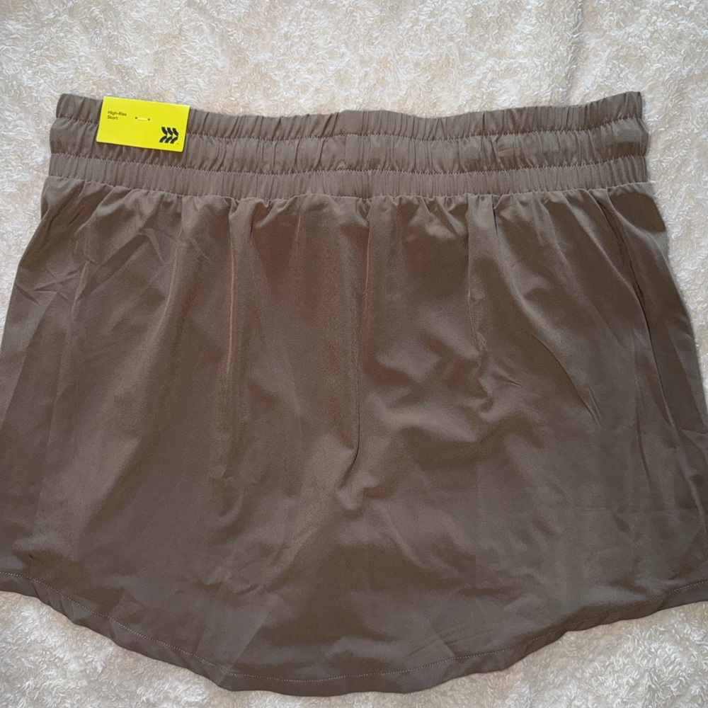 🛍️Hi Rise Woven Skort - Picture 2 of 10